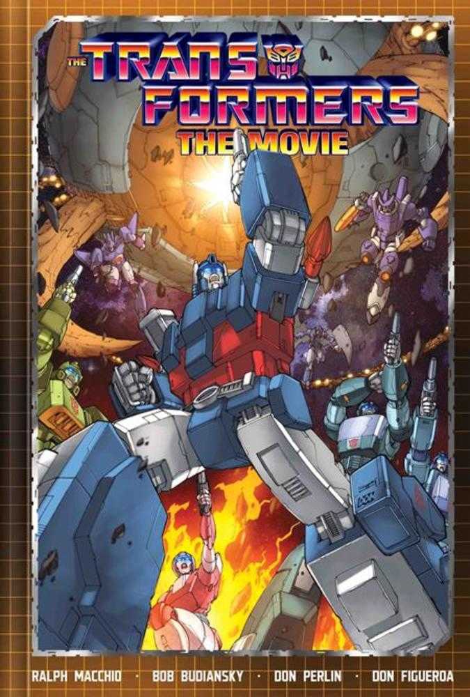 Transformers The Movie Deluxe Edition HC DM Exclusive Figueroa & Burcham Cover
