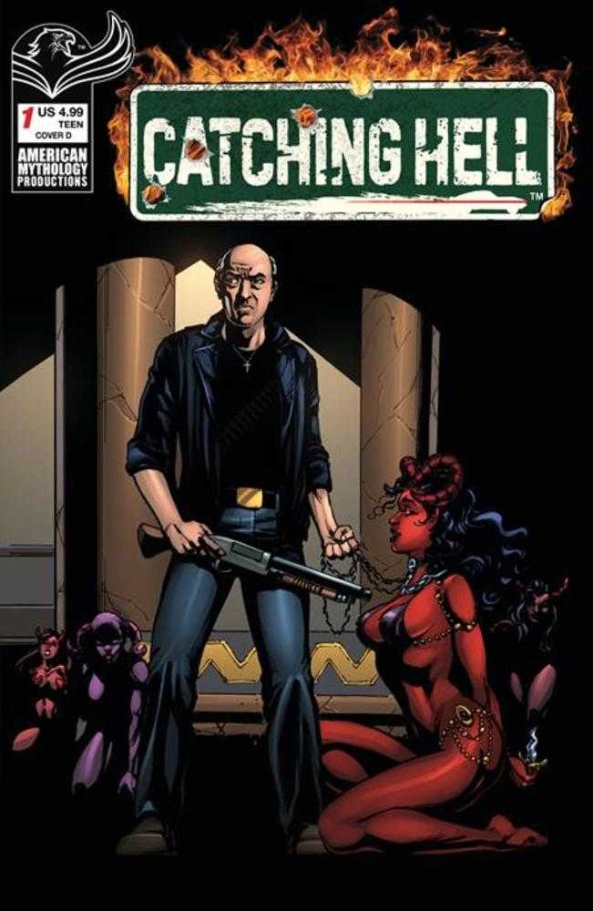 Catching Hell Feat Reggie Bannister #1 Cover D Greg Larocque Variant