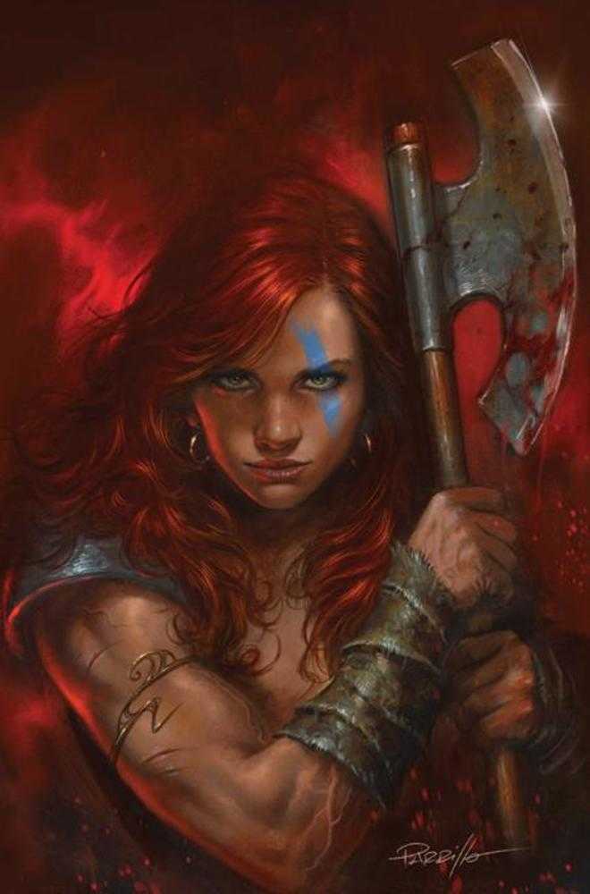 Red Sonja She Devil With A Sword #2 Cover K Inc 1:15 Lucio Parrillo Full Art Variant