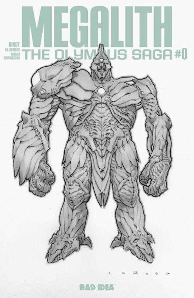 Olympus Saga Megalith #0 (Of 3) Cover E Inc 1:20 Lewis Larosa Bw Variant