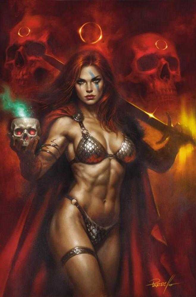 Red Sonja She Devil With A Sword #6 Cover J Inc 1:15 Lucio Parrillo Full Art Variant