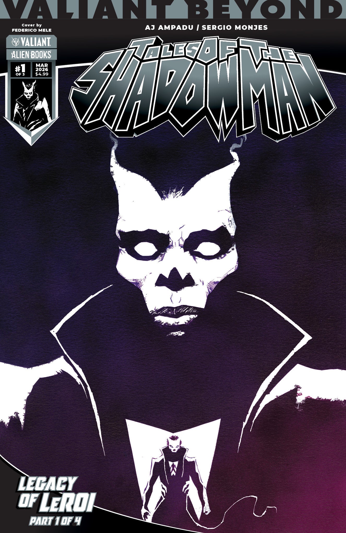 Valiant Beyond: Tales Of The Shadowman #7 Legacy Of Le Roi #1 Variant B (Mele)