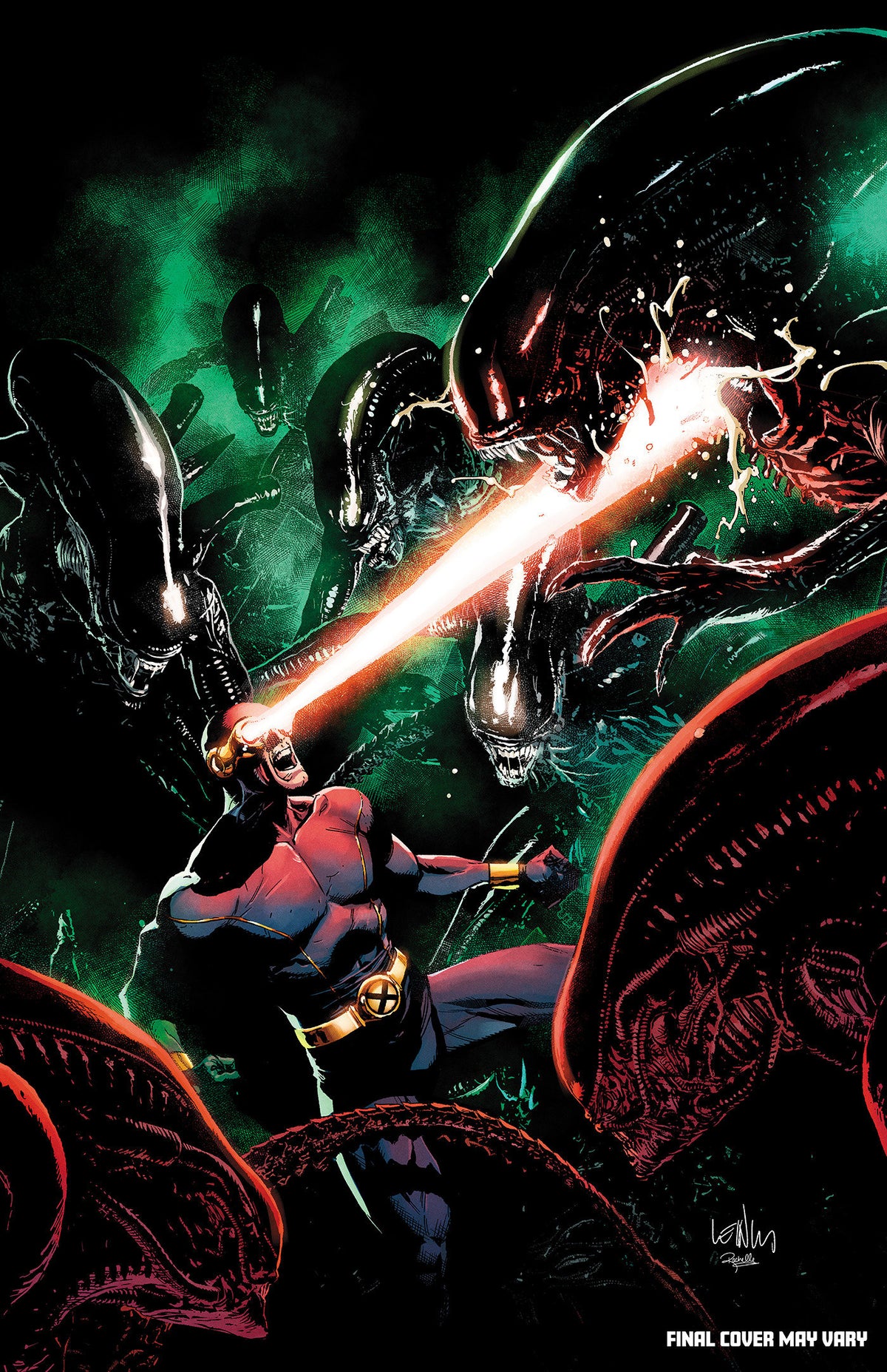 Alien vs. X-Men #1 Leinil Yu Full Art Variant