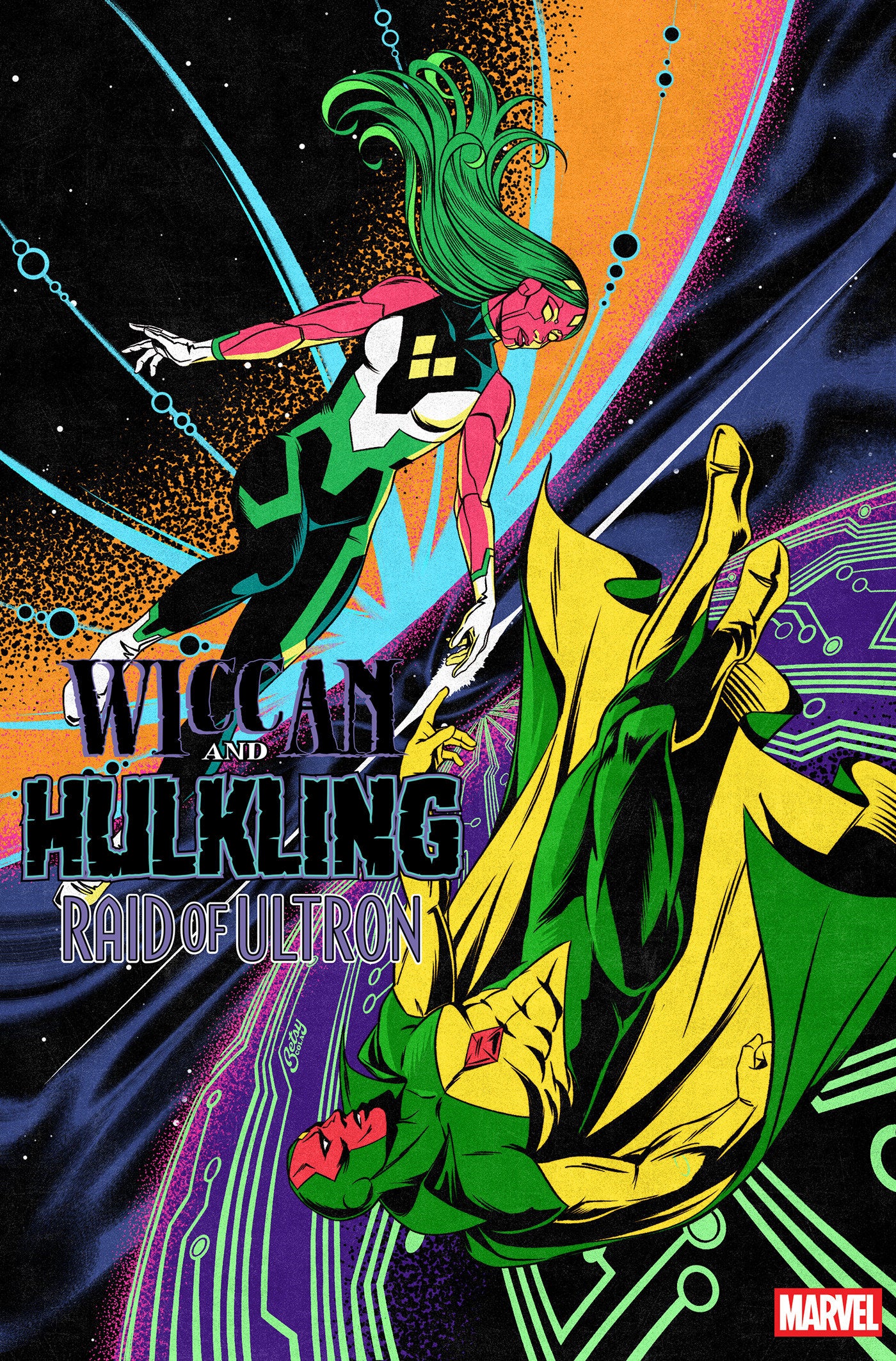 Wiccan & Hulkling: Raid Of Ultron #1 Betsy Cola Variant
