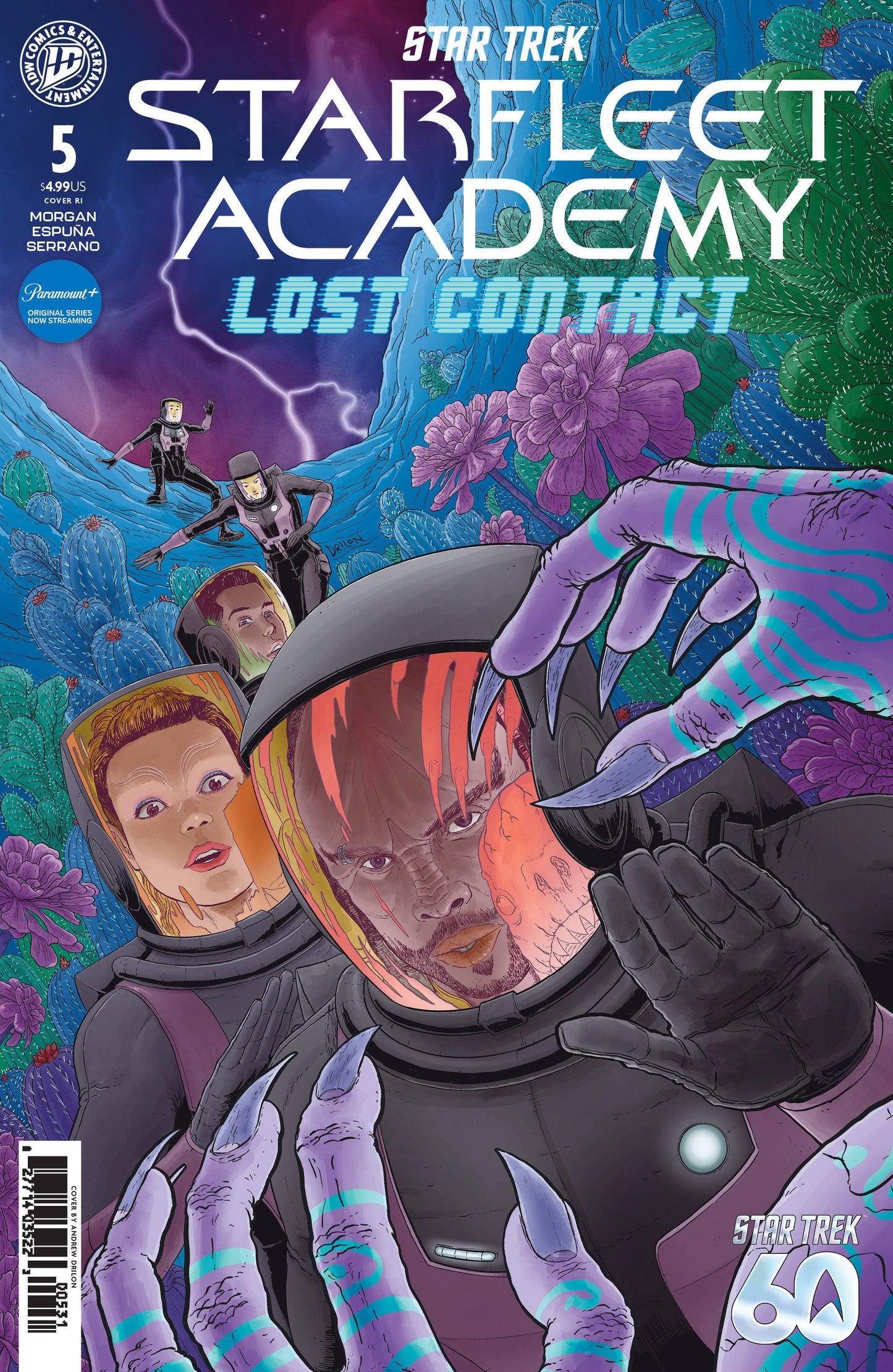 Star Trek: Starfleet Academy Lost Contact #5 Variant Ri (10) (Drilon)