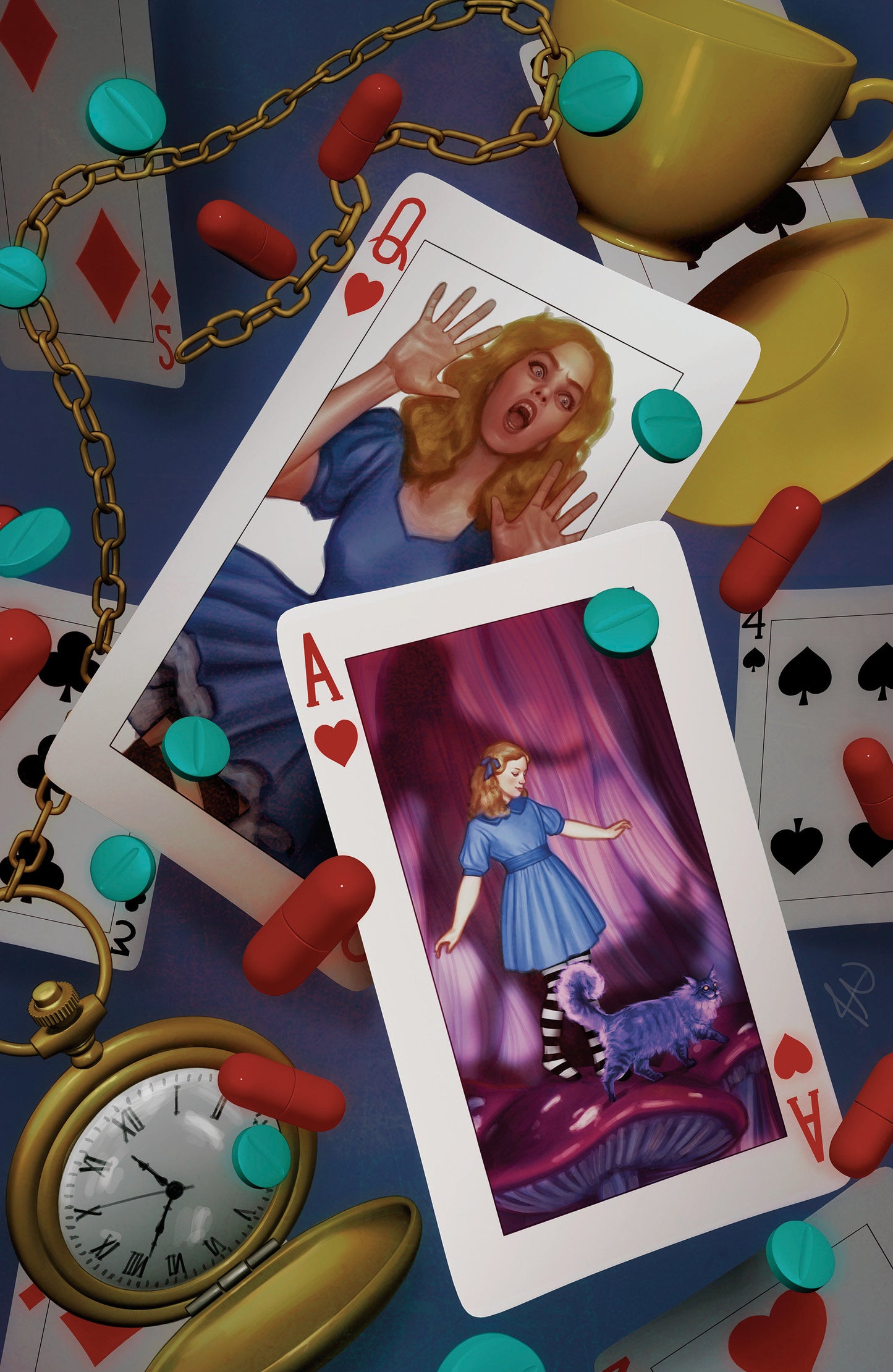 Alice Forever After #5 D 1 in 25 Variant Edition (Full Art, Puebla)
