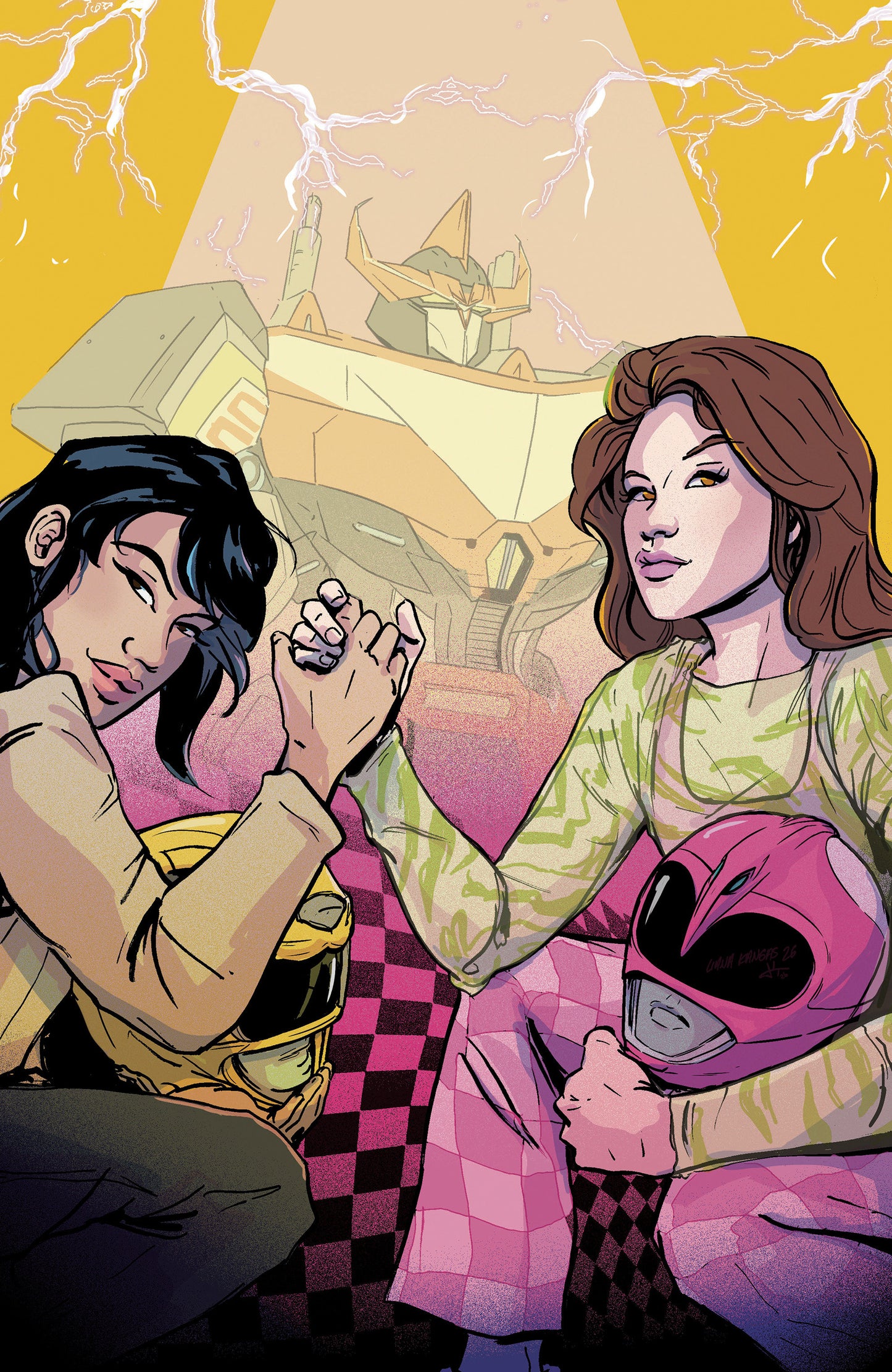 Mighty Morphin Power Rangers (2026) #3 I 1 in 50 Variant Edition Variant (Full Art, Kangas)