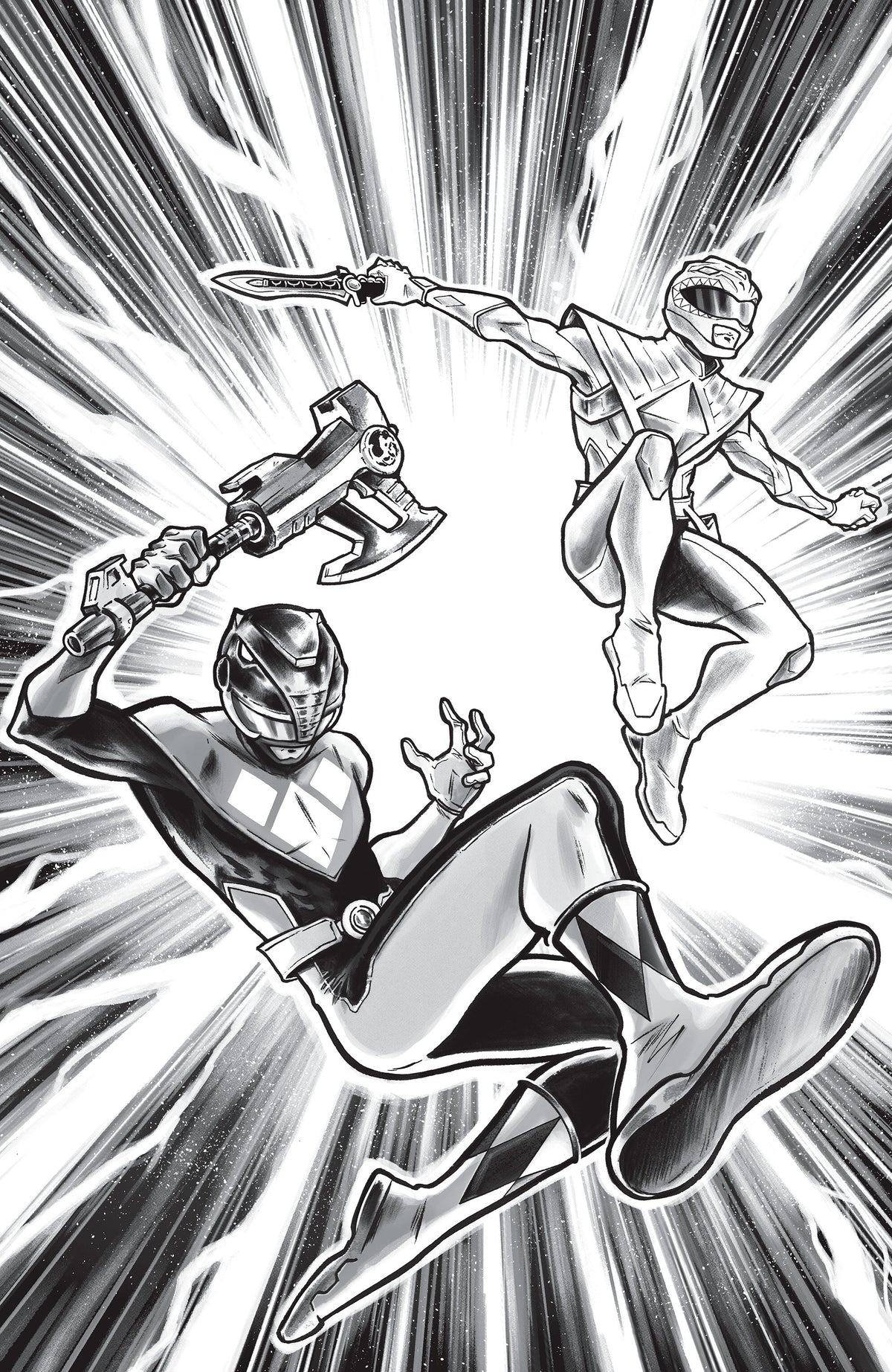 Mighty Morphin Power Rangers (2026) #5 H 1 in 25 Variant Edition Variant (Full Art, Di Gianfelice)