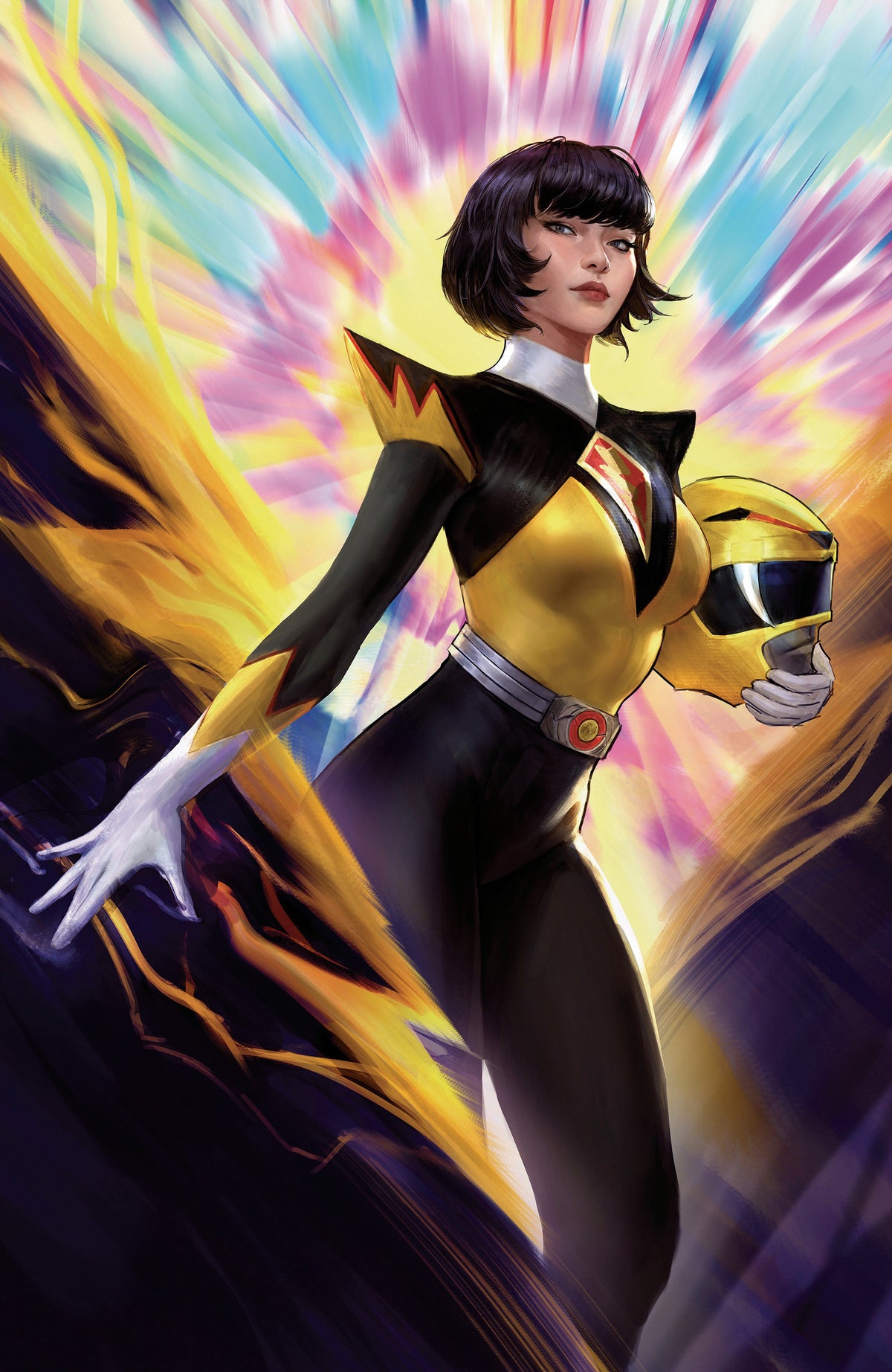 Power Rangers Unlimited #3 H 1 in 50 Variant Edition Variant (Full Art, Florentino)