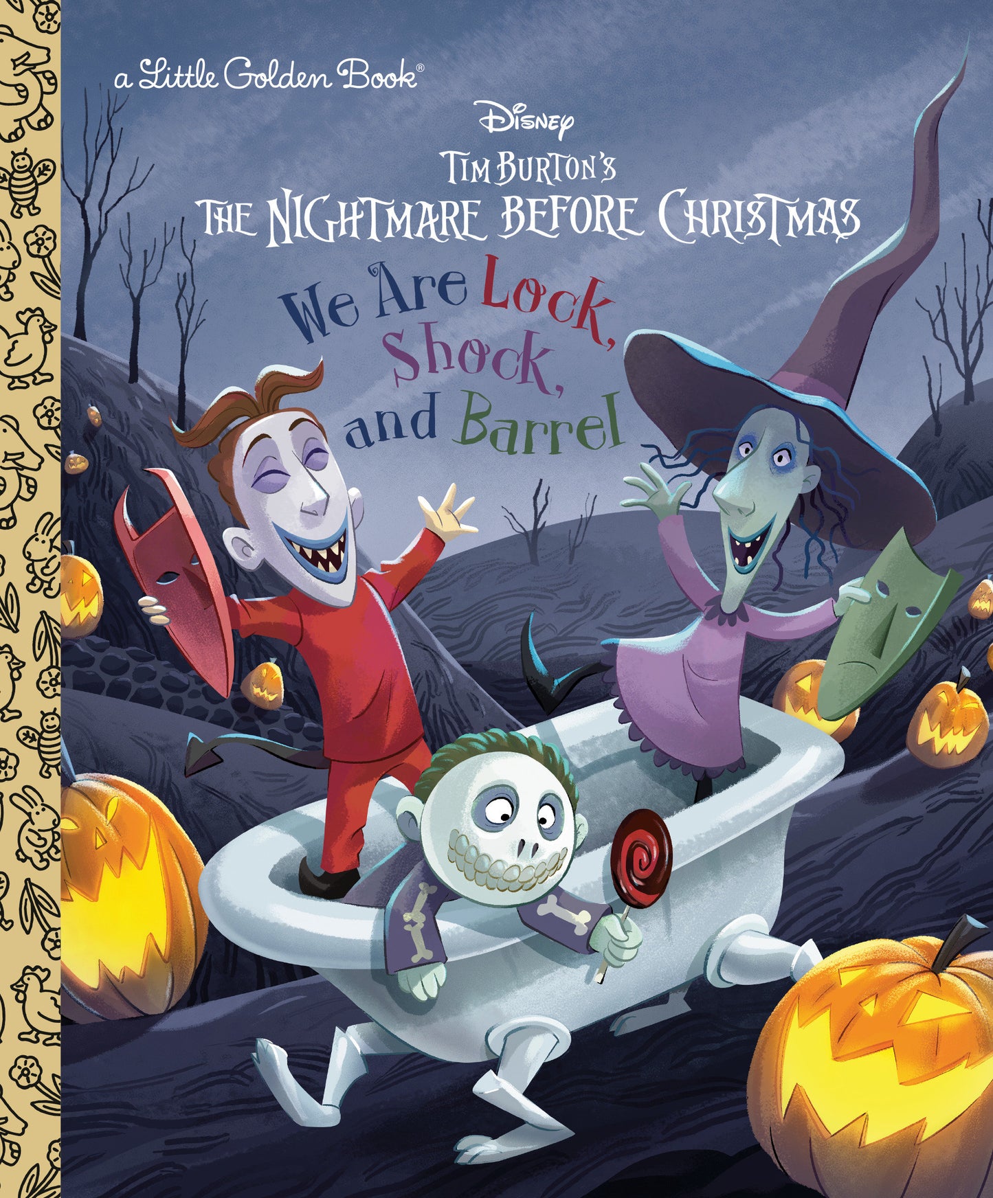 We Are Lock, Shock, And Barrel A NBX Little Golden Book