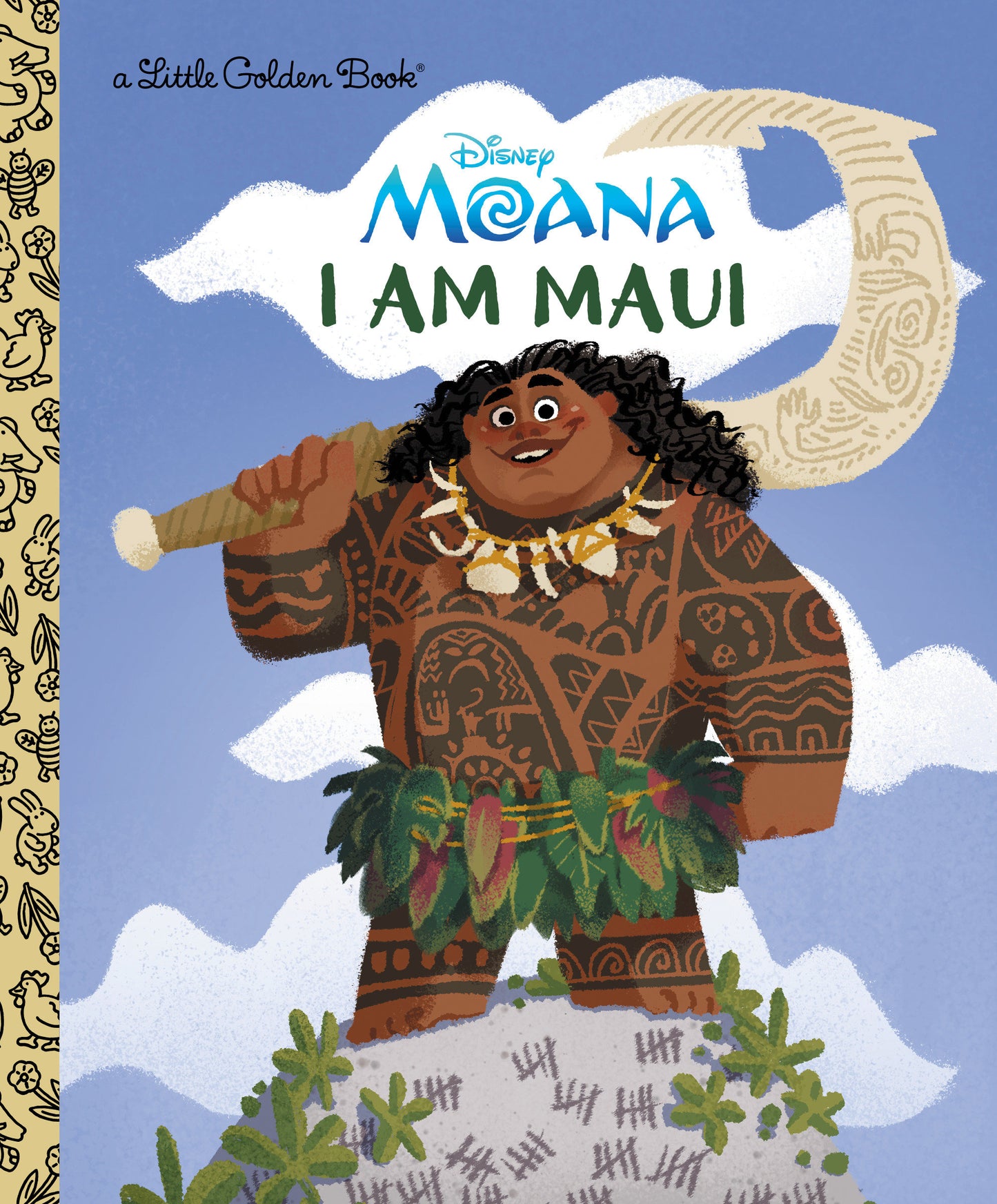 I Am Maui (Disney Moana) Little Golden Book