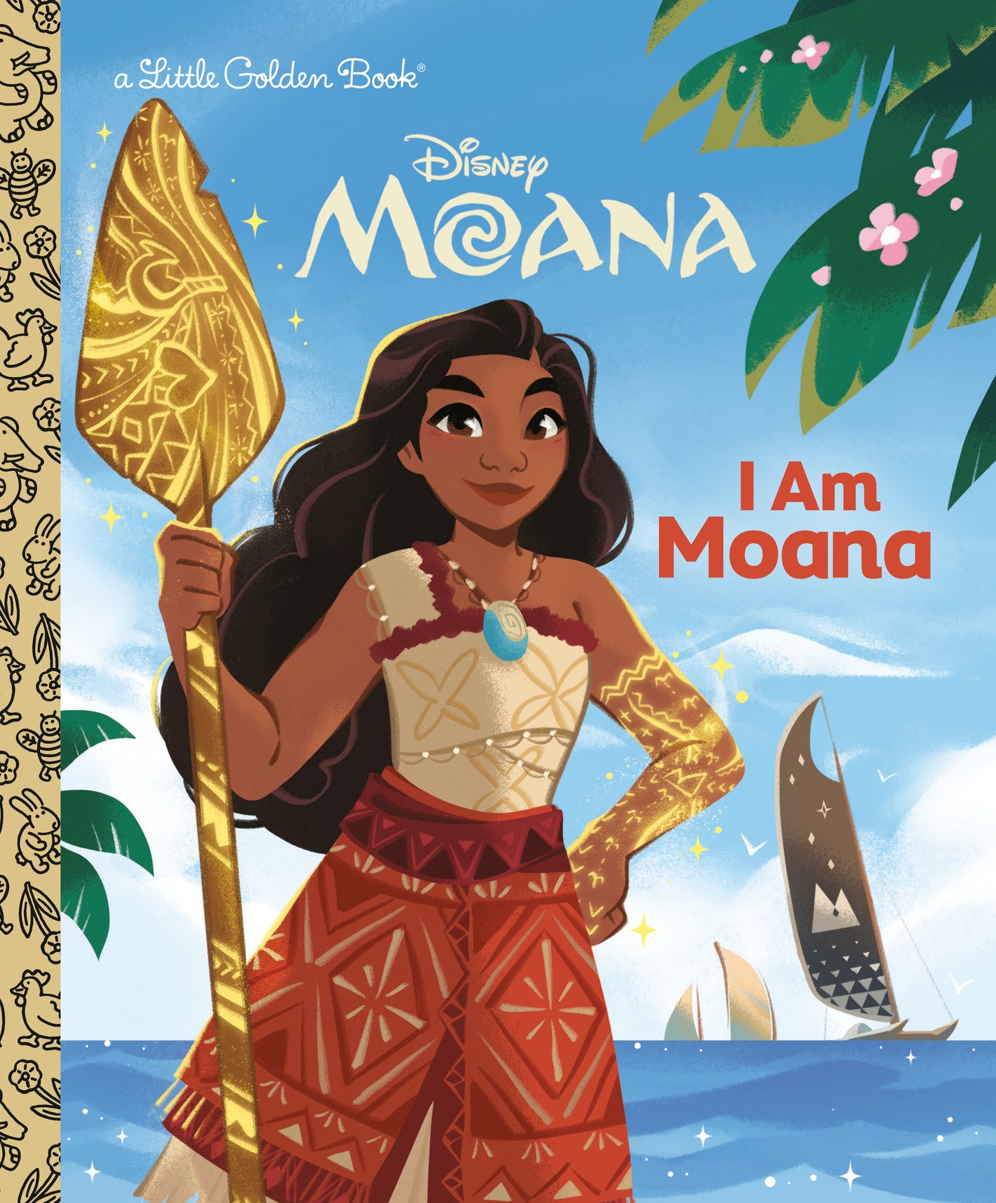I Am Moana (Disney) Little Golden Book