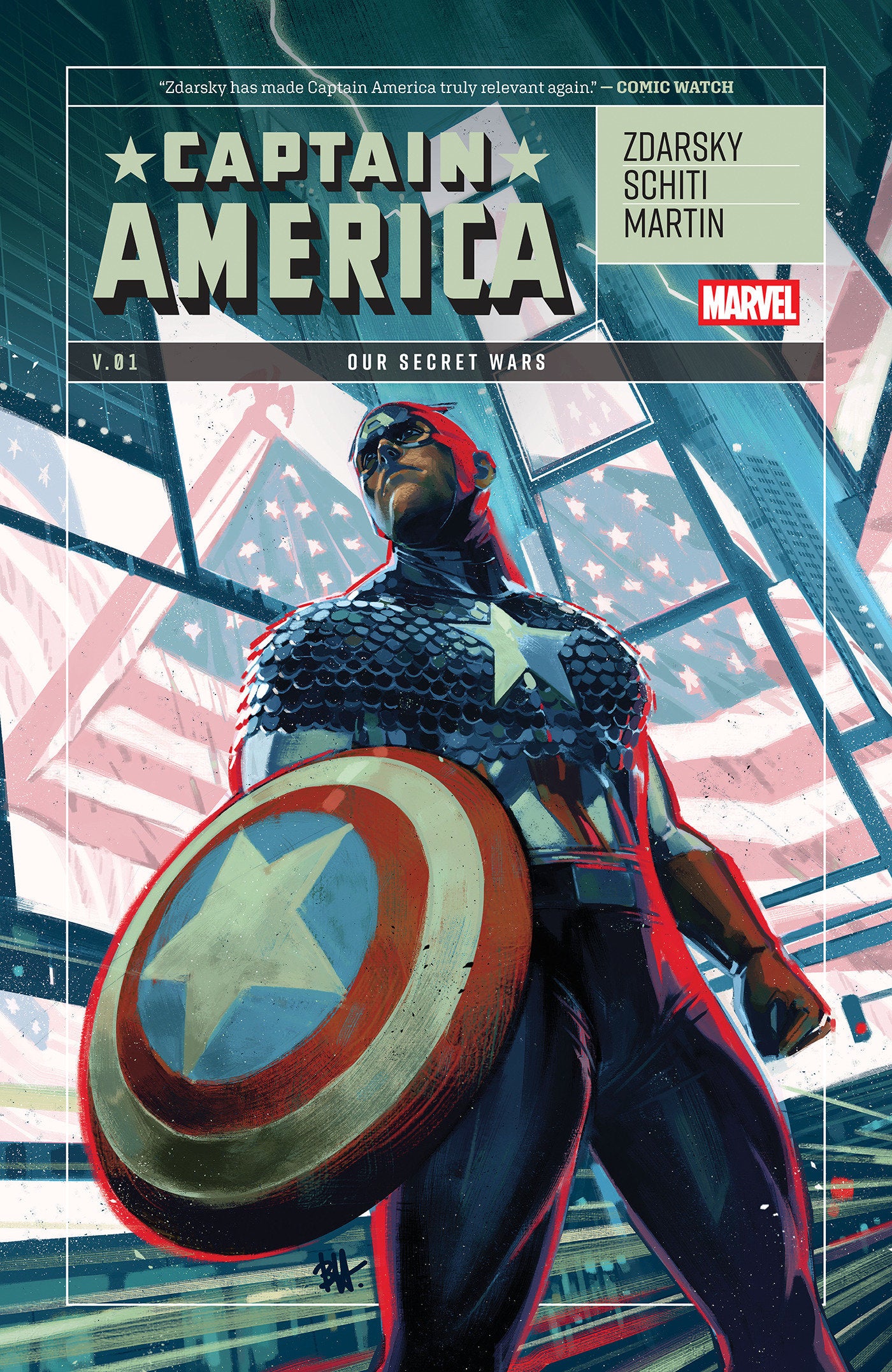 Captain America TPB Vol 1 Our Secret Wars