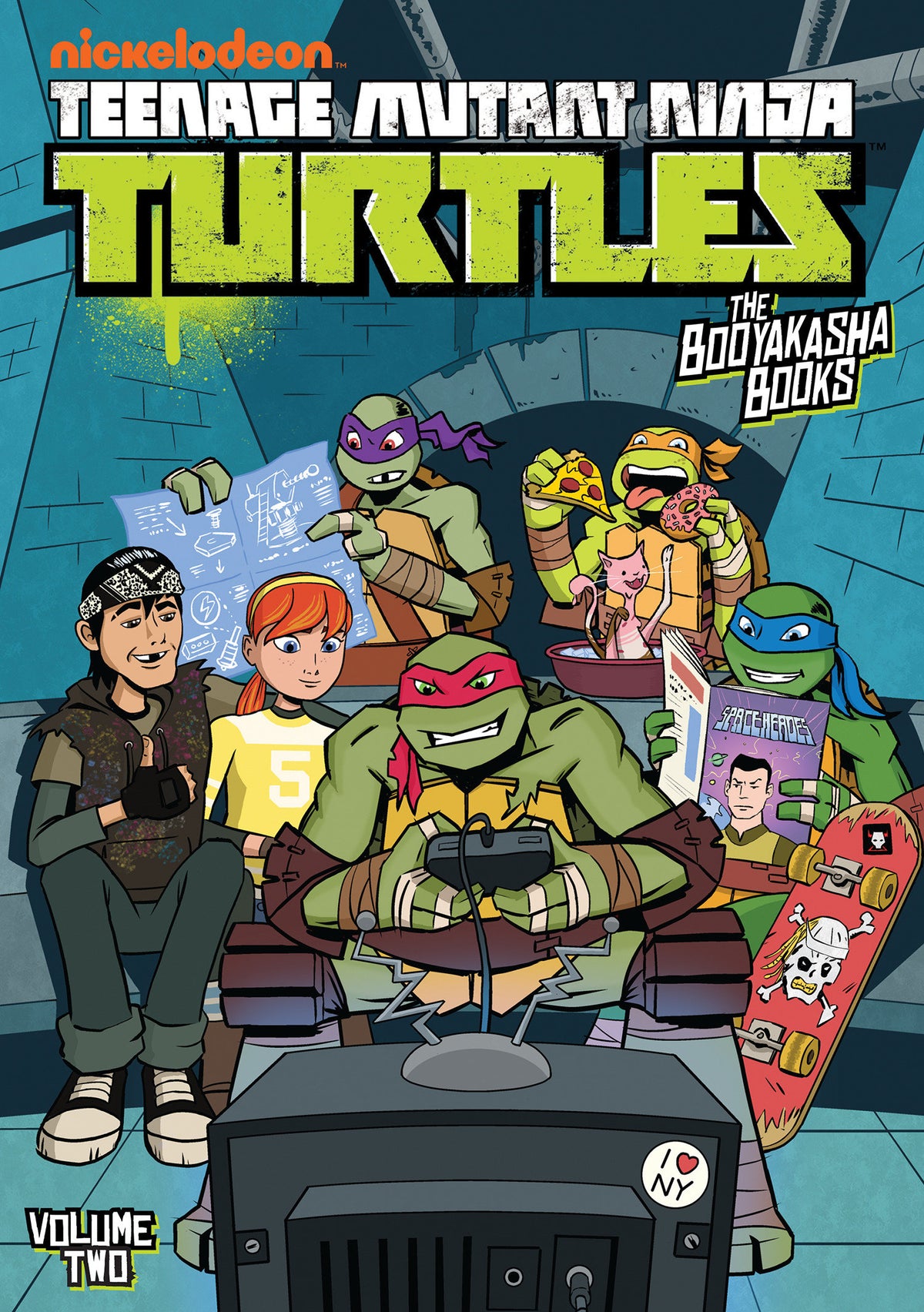 Teenage Mutant Ninja Turtles The Booyakasha Books Vol 2