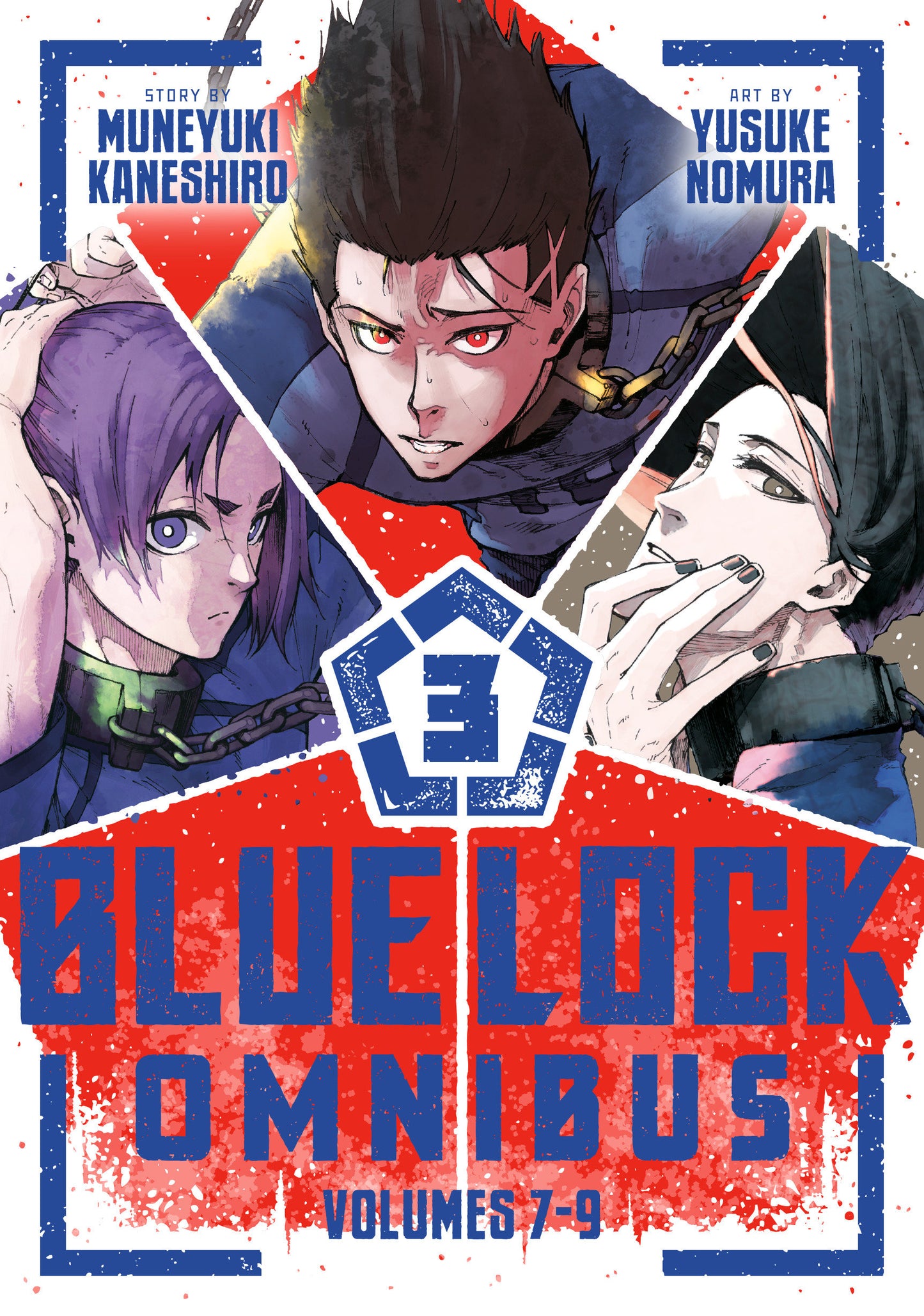 Blue Lock Omnibus 3 (Vol 7-9)