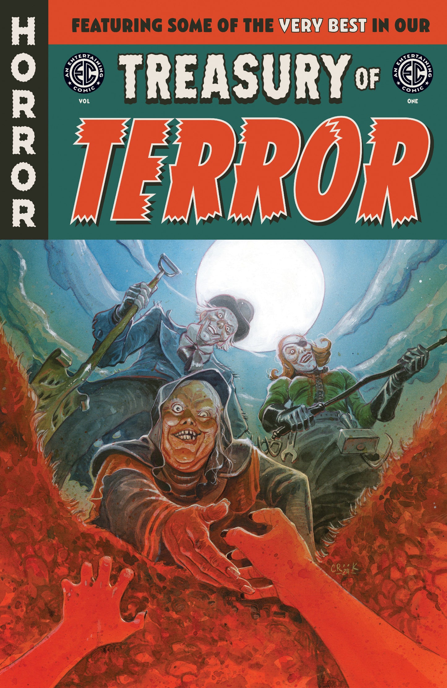 The EC Comics Treasury Of Terror TPB Vol 1