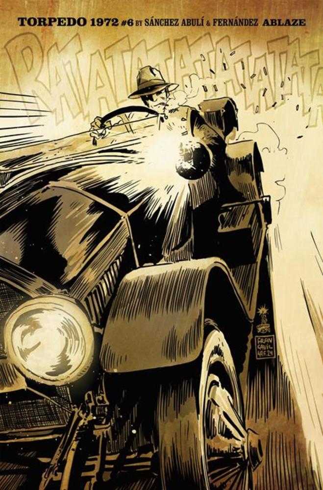 Torpedo 1972 #6 (Of 6) Cover B Francesco Francavilla Variant (Mature)