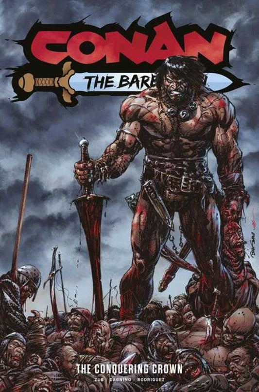 Conan The Barbarian TPB Vol 07 The Conquering Crown DM Exclusive Cover (Mature)