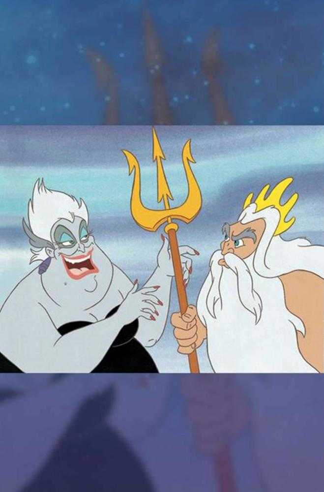 Disney Villains Ursula #4 Cover F 1 in 10 Storybook Art Cartoon Head Full Art Variant