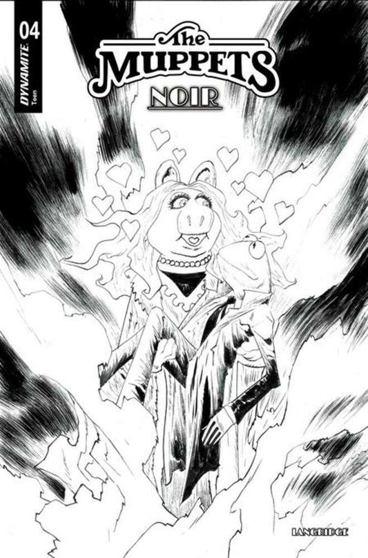 Muppets Noir #4 Cover D 1 in 10 Jae Lee Line Art Variant