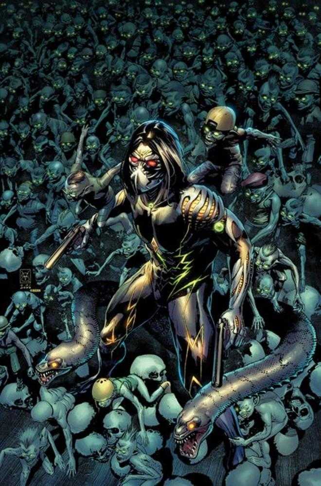 Darkness (2025) #6 Cover C 1 in 25 Valerio Giangiordano & Gibran Ferdian Full Art Variant