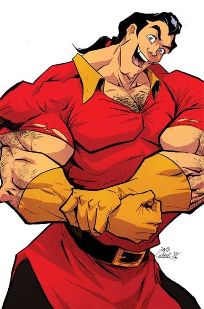 Disney Villains Gaston #5 Cover E 1 in 10 David Cousens Full Art Variant