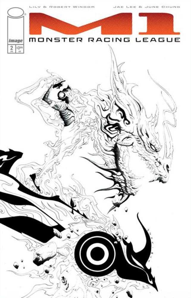 M1 Monster Racing League #2 Cover C 1 in 25 Jae Lee Variant