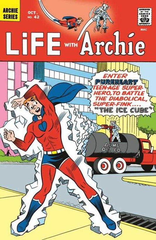 Life With Archie #42 Facsimile Edition Cover D Bob White Foil Variant