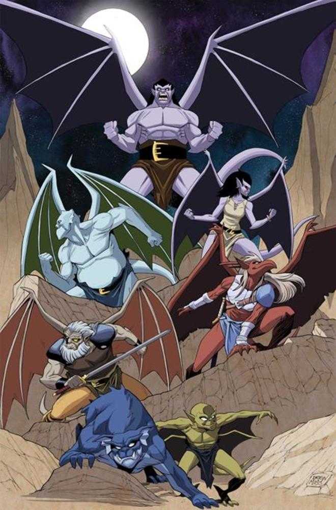 Gargoyles (2026) #1 Cover M 1 in 25 Drew Moss Full Art Variant