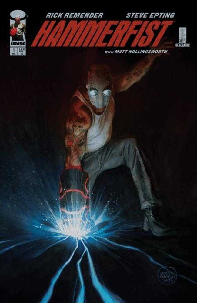 Hammerfist #1 Cover H 1 in 100 Andrew Robinson Foil Variant (Mature)