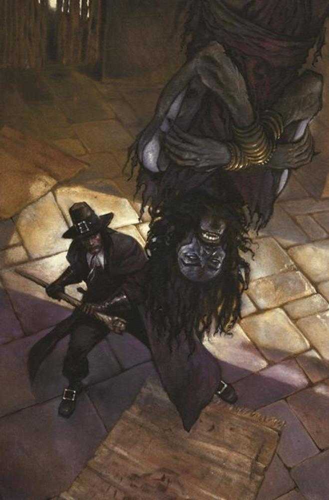 Solomon Kane The Lion Errant #2 (Of 4) Cover E Liam Sharp Virgin Cardstock Variant (Mature)
