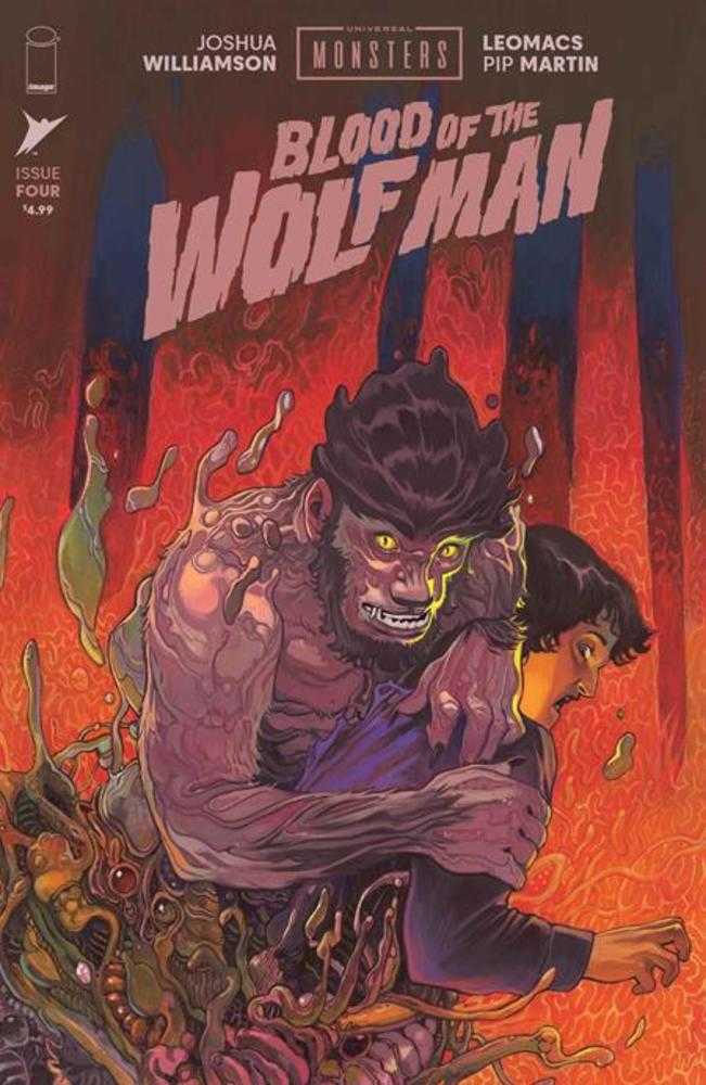 Universal Monsters Blood Of The Wolf Man #4 (Of 4) Cover E 1 in 50 Som Variant