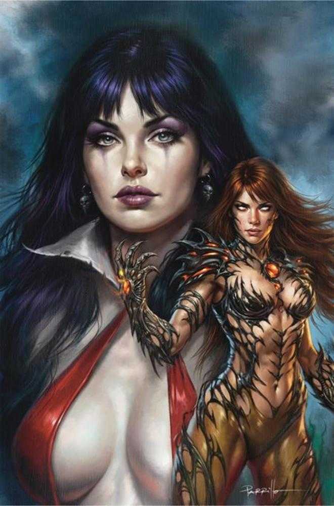 Vampirella X Witchblade Special #1 (One Shot) Cover M 1 in 25 Lucio Parrillo Full Art Variant
