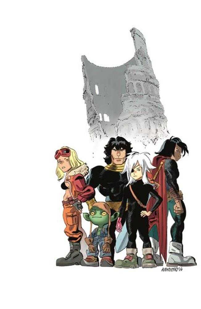 Lost Fantasy #13 Cover F 1 in 25 Alex Diotto Virgin Cardstock Variant