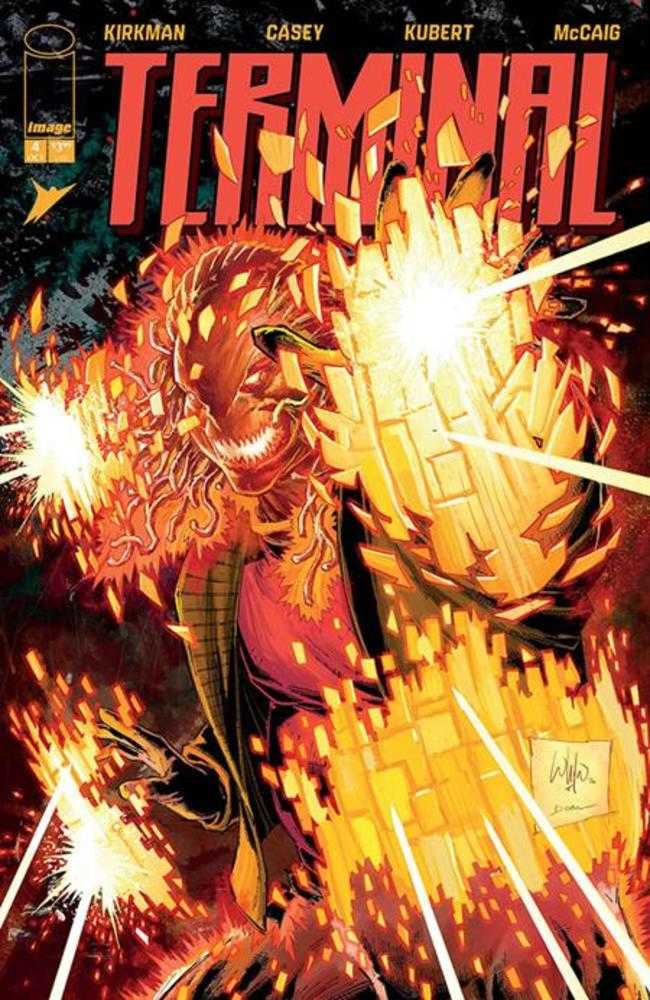 Terminal #4 Cover F 1 in 100 Whilce Portacio & Dean White Variant (Mature)