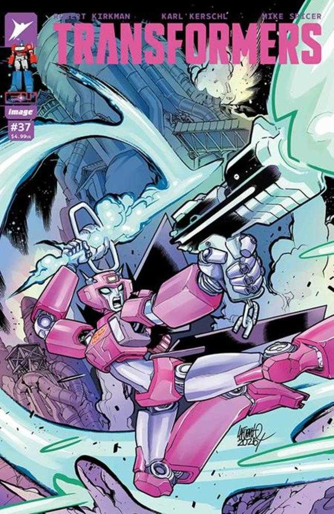 Transformers #37 Cover F 1 in 100 David Lafuente Foil Variant