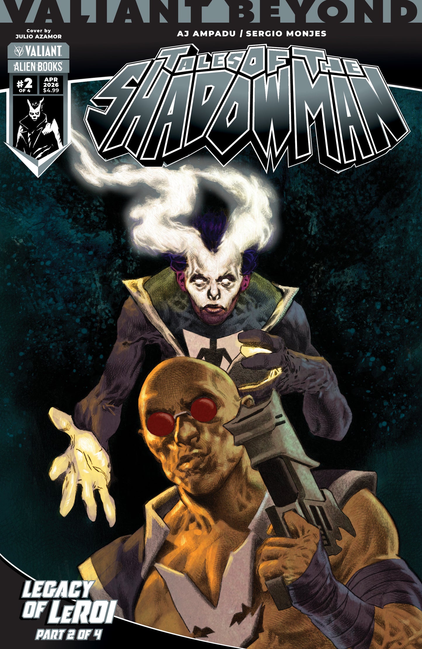 Valiant Beyond: Tales Of The Shadowman #8  Legacy Of Le Roi #2 Variant B (Azamor)