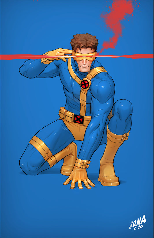 X-Men #33 David Nakayama Color Block Blue Full Art Variant