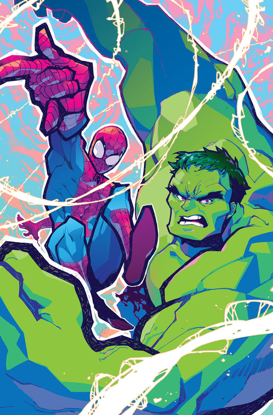 Spider-Man/Hulk: Fire And Brimstone #1 Rose Besch Full Art Variant