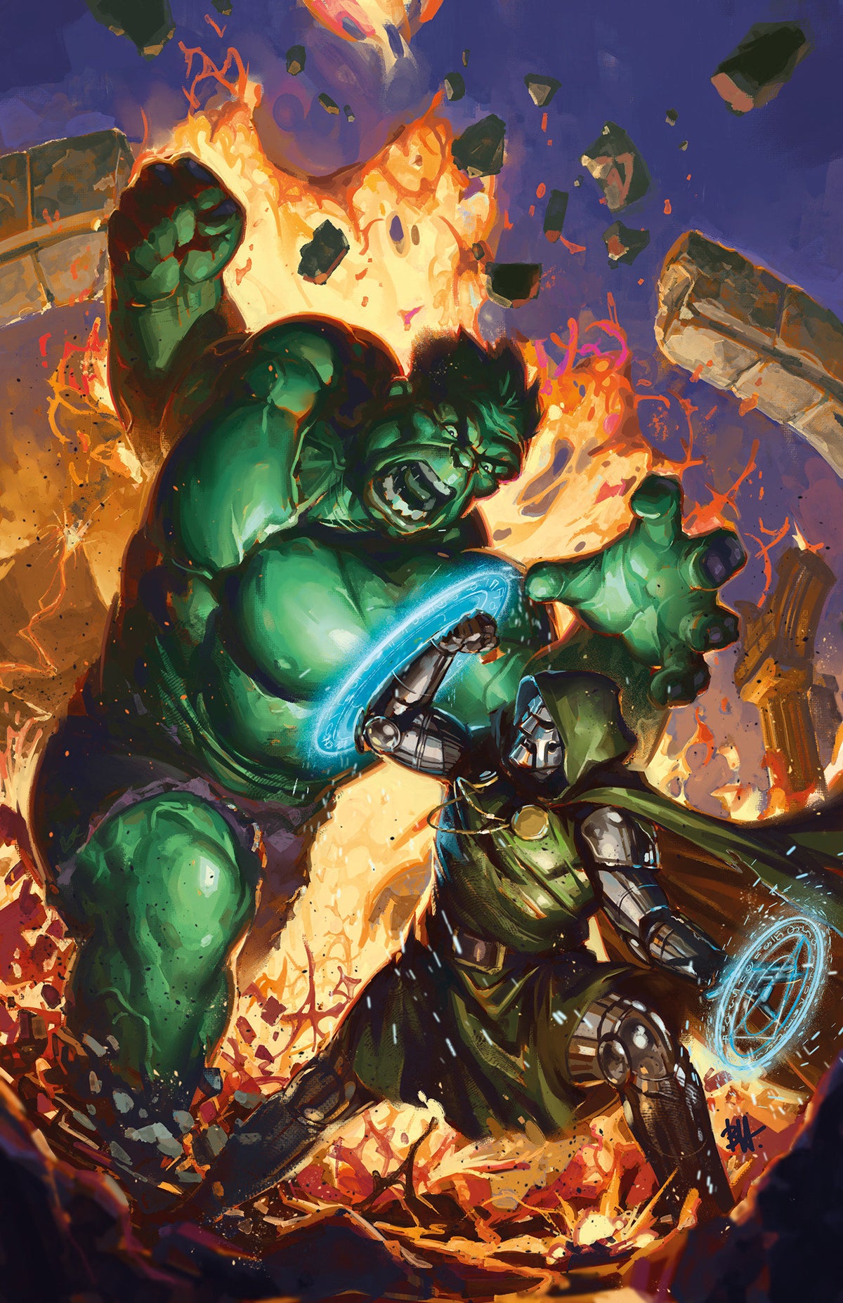 Doom All On One #1 Ben Harvey Full Art Variant
