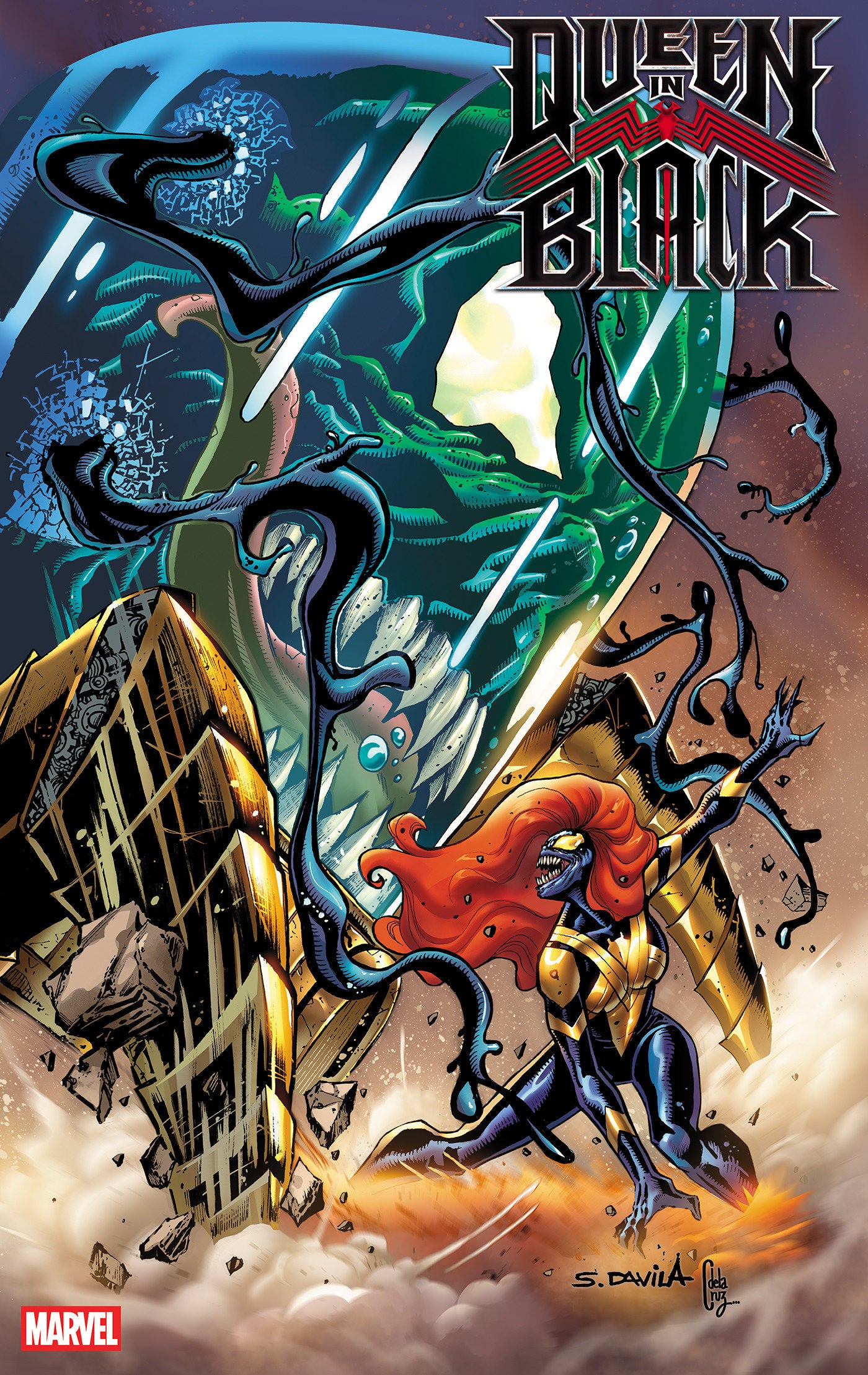 Queen In Black #3 Sergio Davila Variant [Qib]