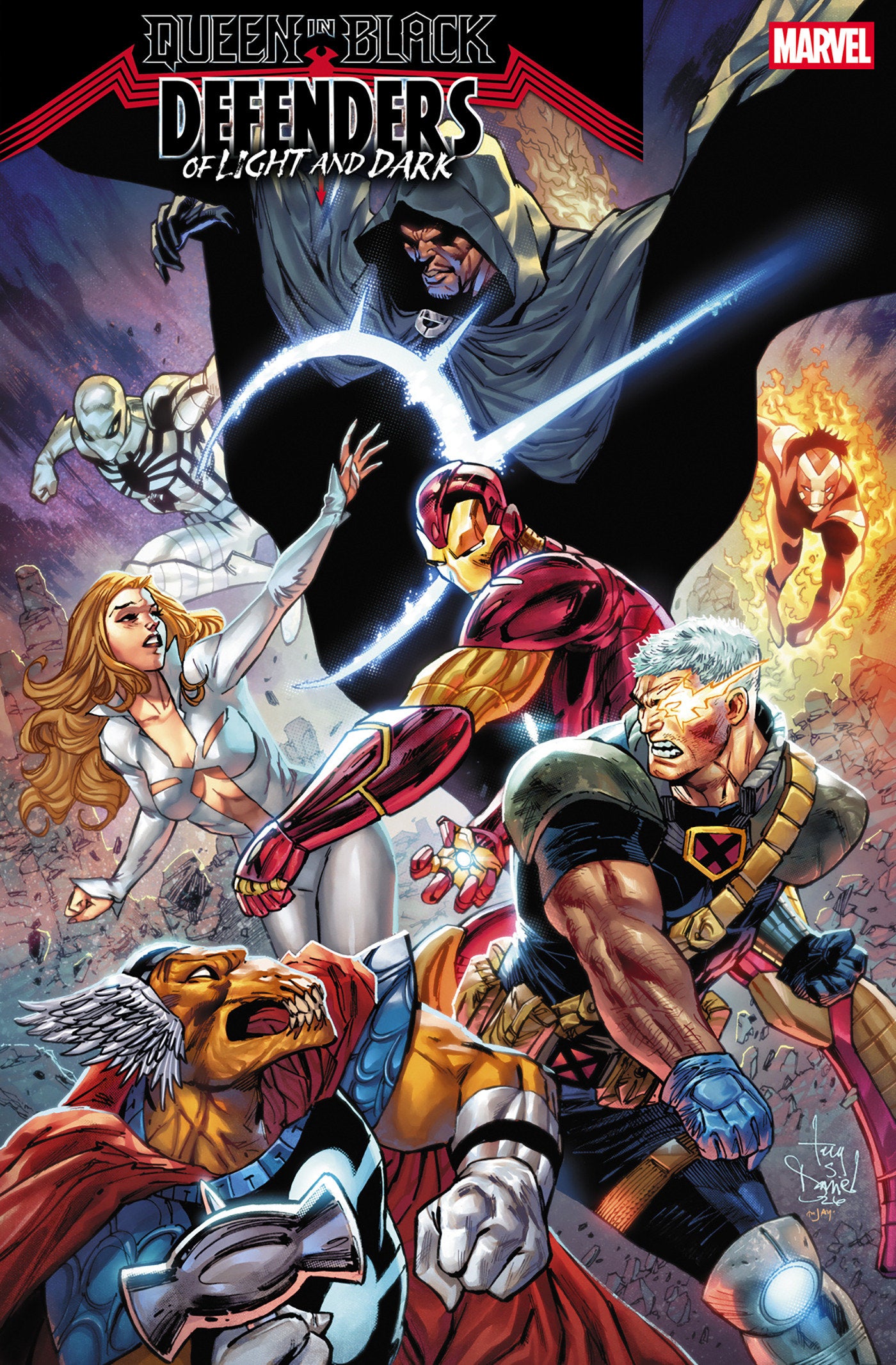 Queen In Black: Defenders Of Light And Dark #2 Tony Daniel Variant [Qib]