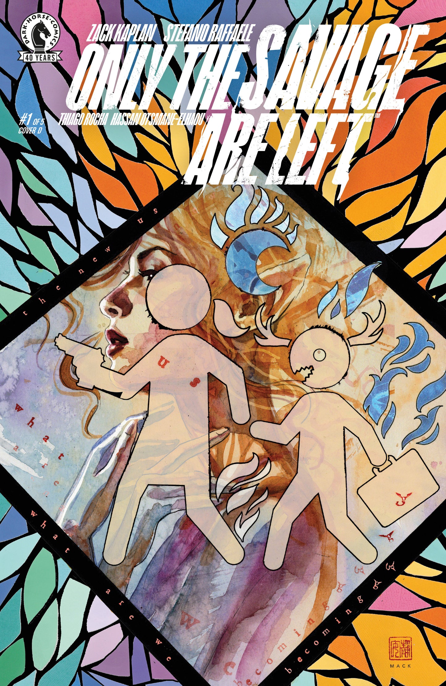 Only The Savage Are Left #1 (Cover D) (1:20) (David Mack)