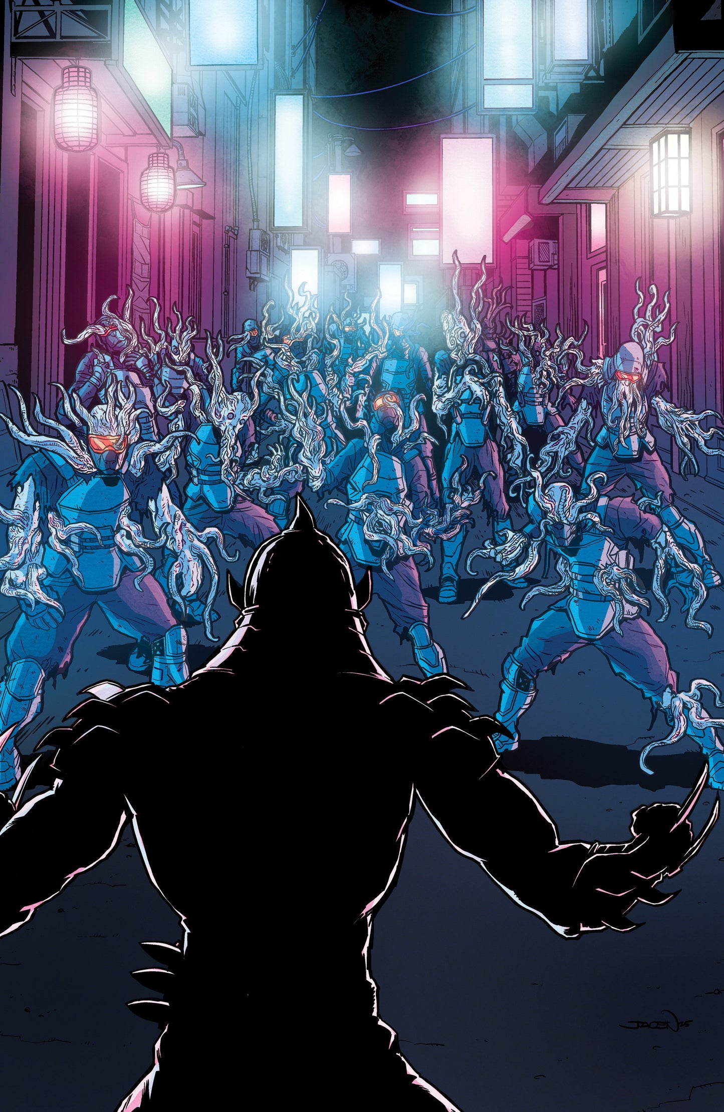 Teenage Mutant Ninja Turtles: Shredder #8 Variant Ri (25) (Burrows Full Art)