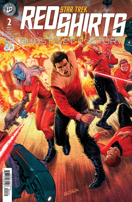 Star Trek: Red Shirts  Ghost Of The 21st Century #2 Variant Ri (10) (Escorza Brothers)