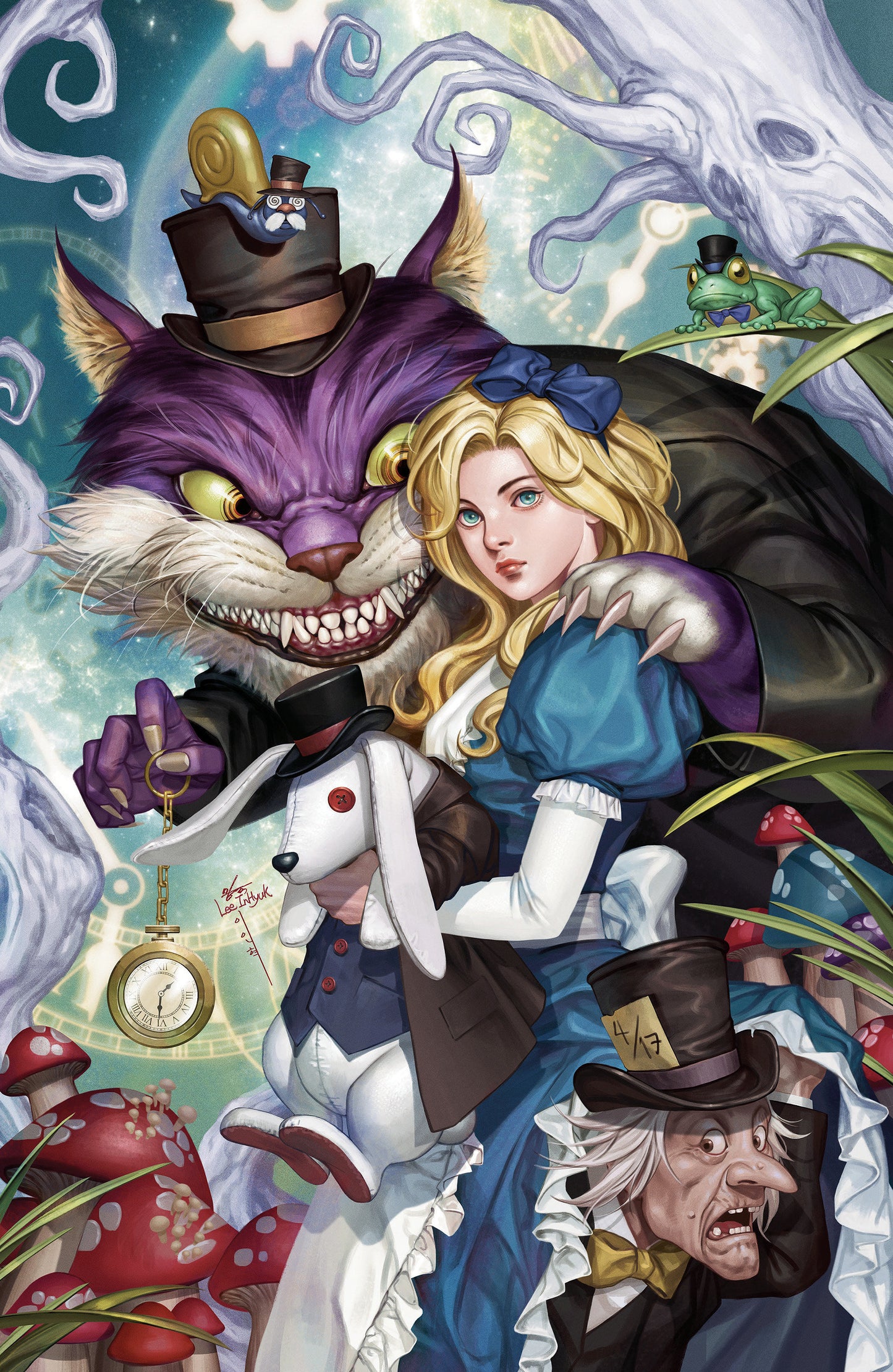 Alice Forever After #4 D 1 in 25 Variant Edition (Full Art, Lee)