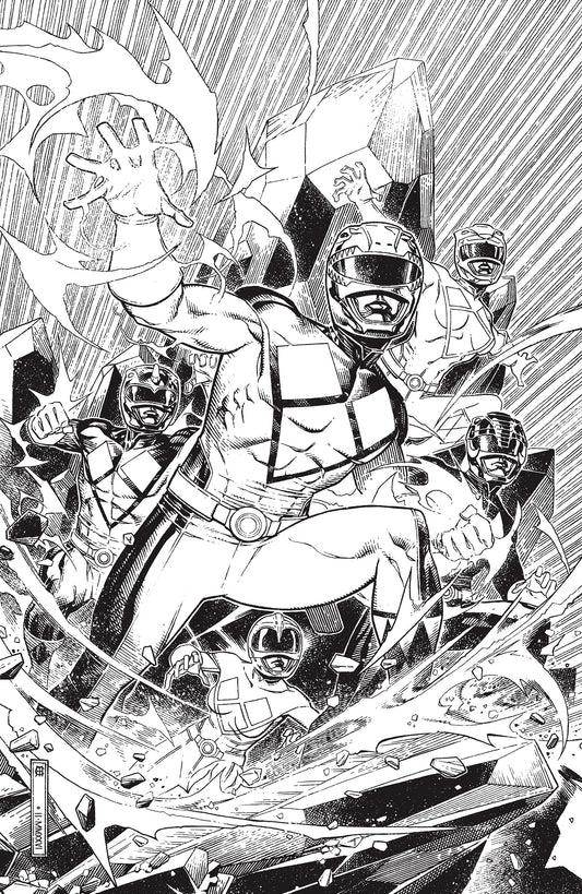 Mighty Morphin Power Rangers (2026) #1 I 1 in 50 Variant Edition Variant (Full Art, Cheung)