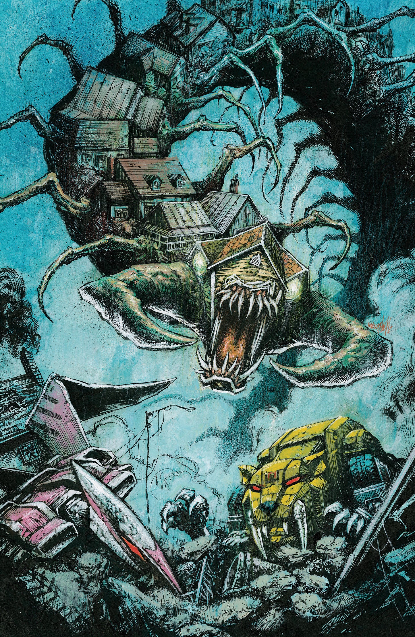 Mighty Morphin Power Rangers (2026) #3 J 1:75 Variant Edition Variant (Full Art, Wayshak)