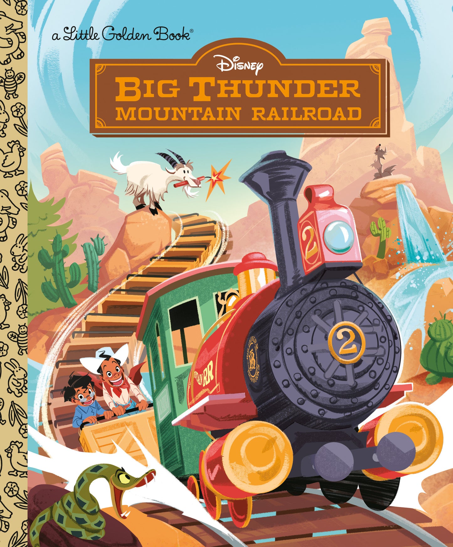 Big Thunder Mountain Railroad (Disney) Little Golden Book