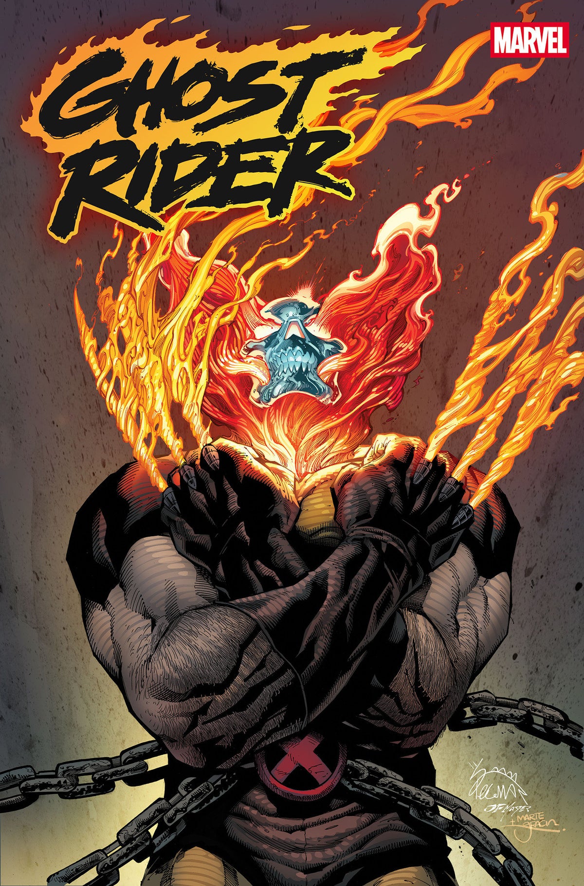Ghost Rider By Benjamin Percy Omnibus Ryan Stegman Cover [DM Exclusive]